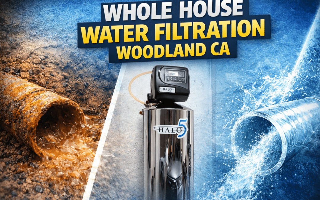 Whole House Water Filtration in Woodland CA for Water Quality Improvement