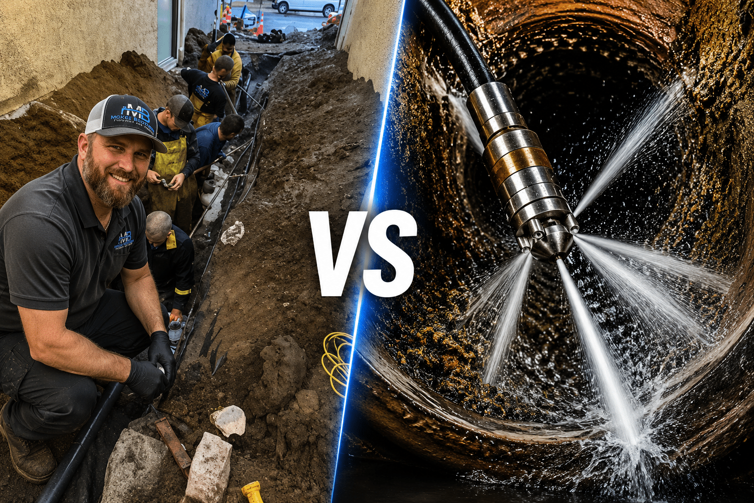 Hydro Jetting vs Drain Snaking: Which Drain Cleaning Service Do You Need?