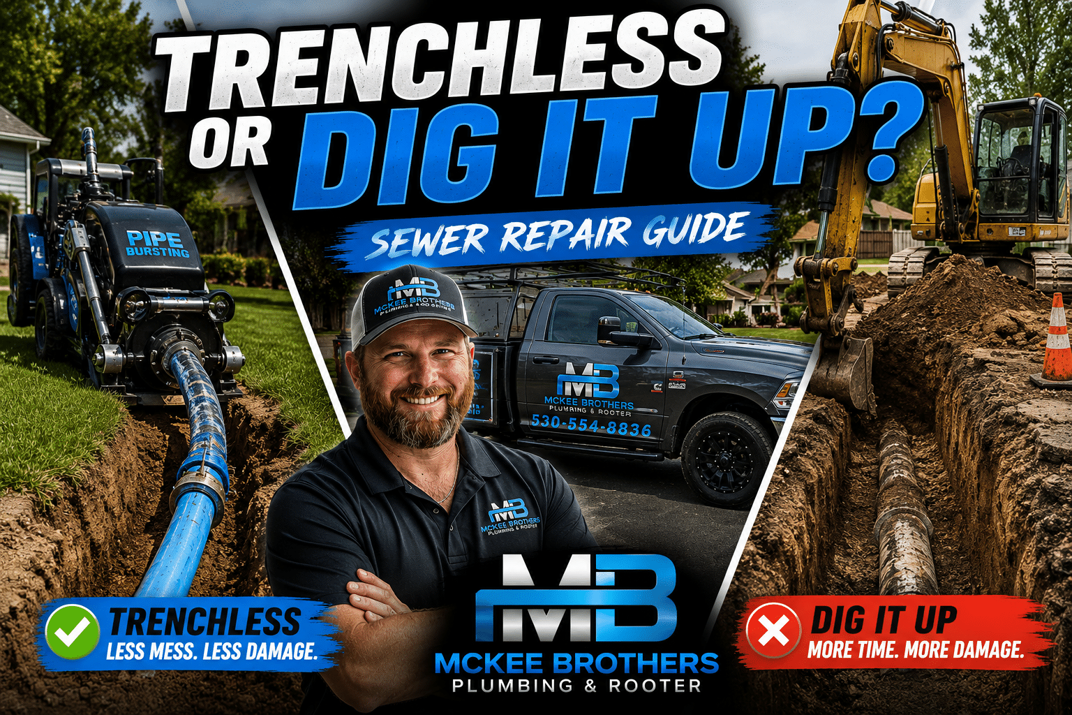 Trenchless Sewer Repair vs Traditional Sewer Replacement: Which Is Better?
