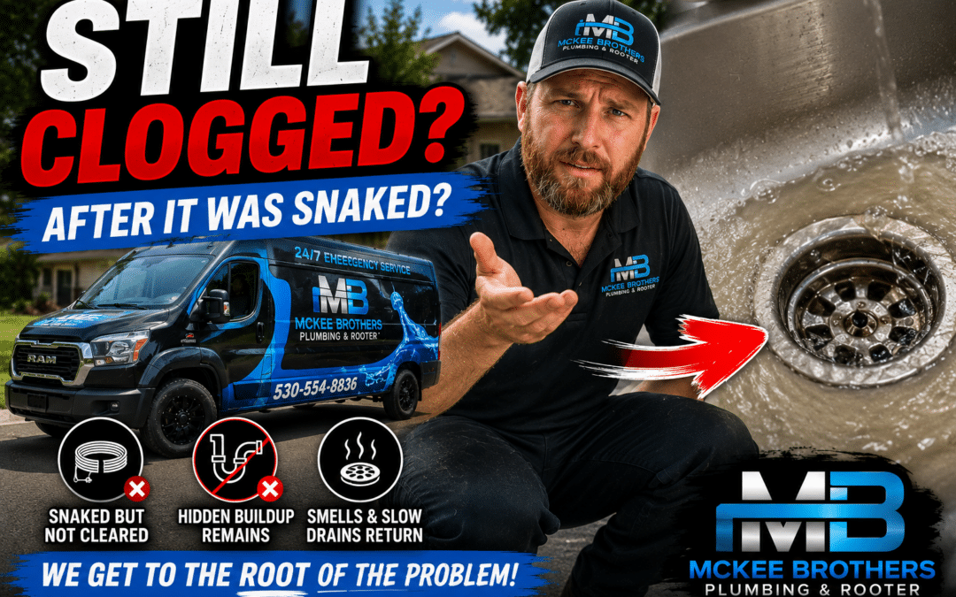 Why Do Drains Keep Clogging After Being Snaked?