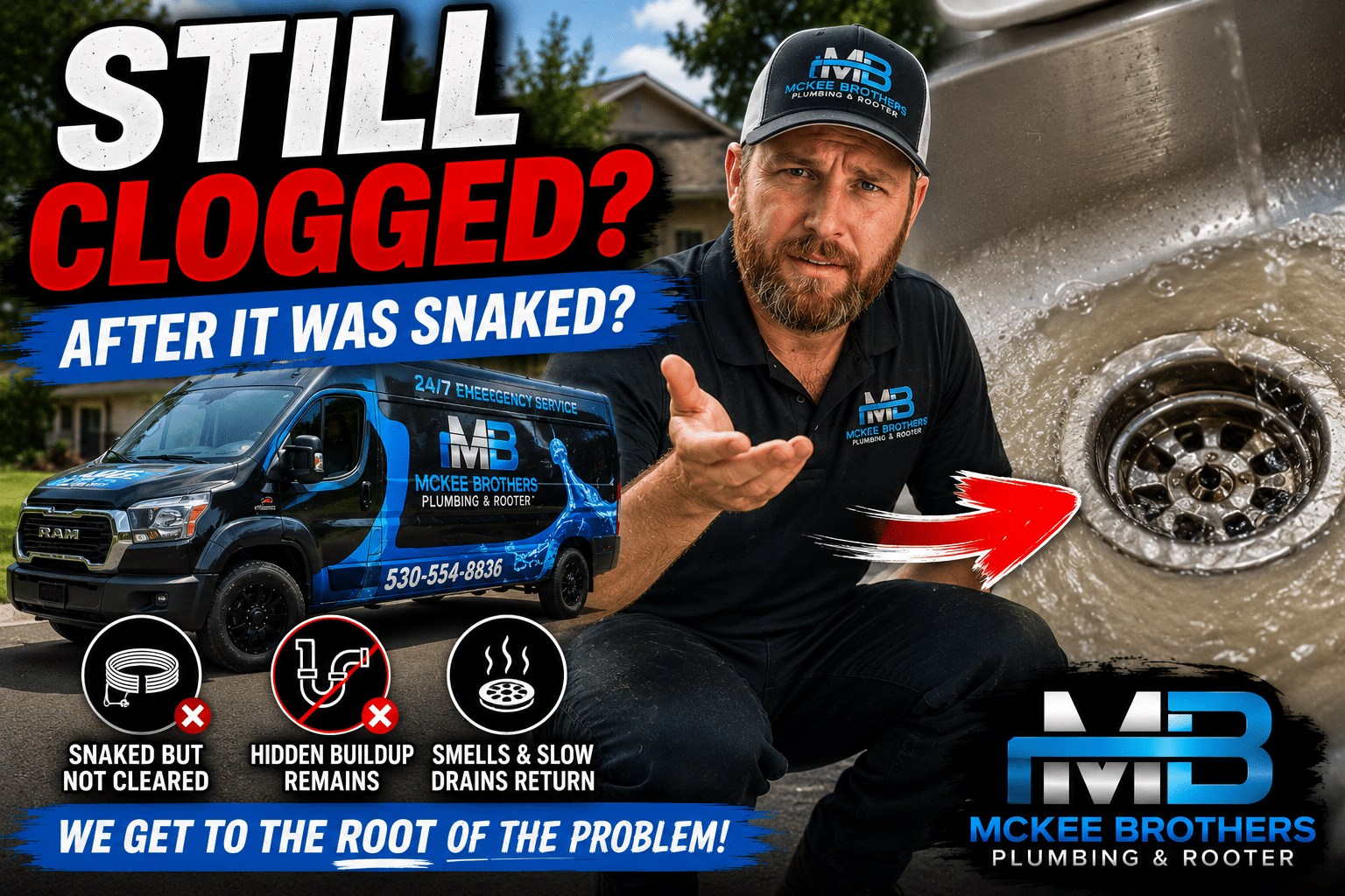 Why Do Drains Keep Clogging After Being Snaked?