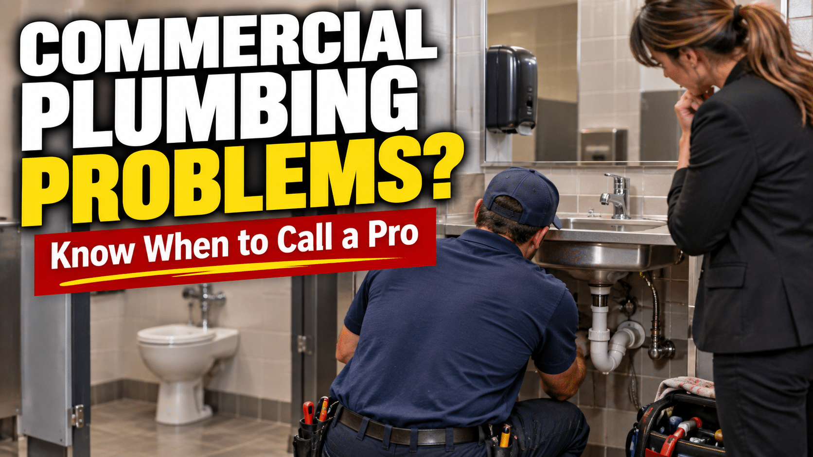 Common Commercial Plumbing Problems and When to Call a Plumber